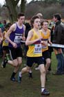 Thomas Coyne (North East) in the Under-15 Boys, McCain Inter Counties Cross Country, Cofton Park, Birmingham.